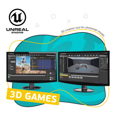 Unreal Engine 4. Игровой движок - КИБЕРшкола программирования для детей, компьютерные курсы для школьников, начинающих и подростков - KIBERone г. Бобров