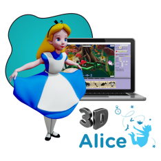 Alice 3d - КИБЕРшкола программирования для детей, компьютерные курсы для школьников, начинающих и подростков - KIBERone г. Бобров